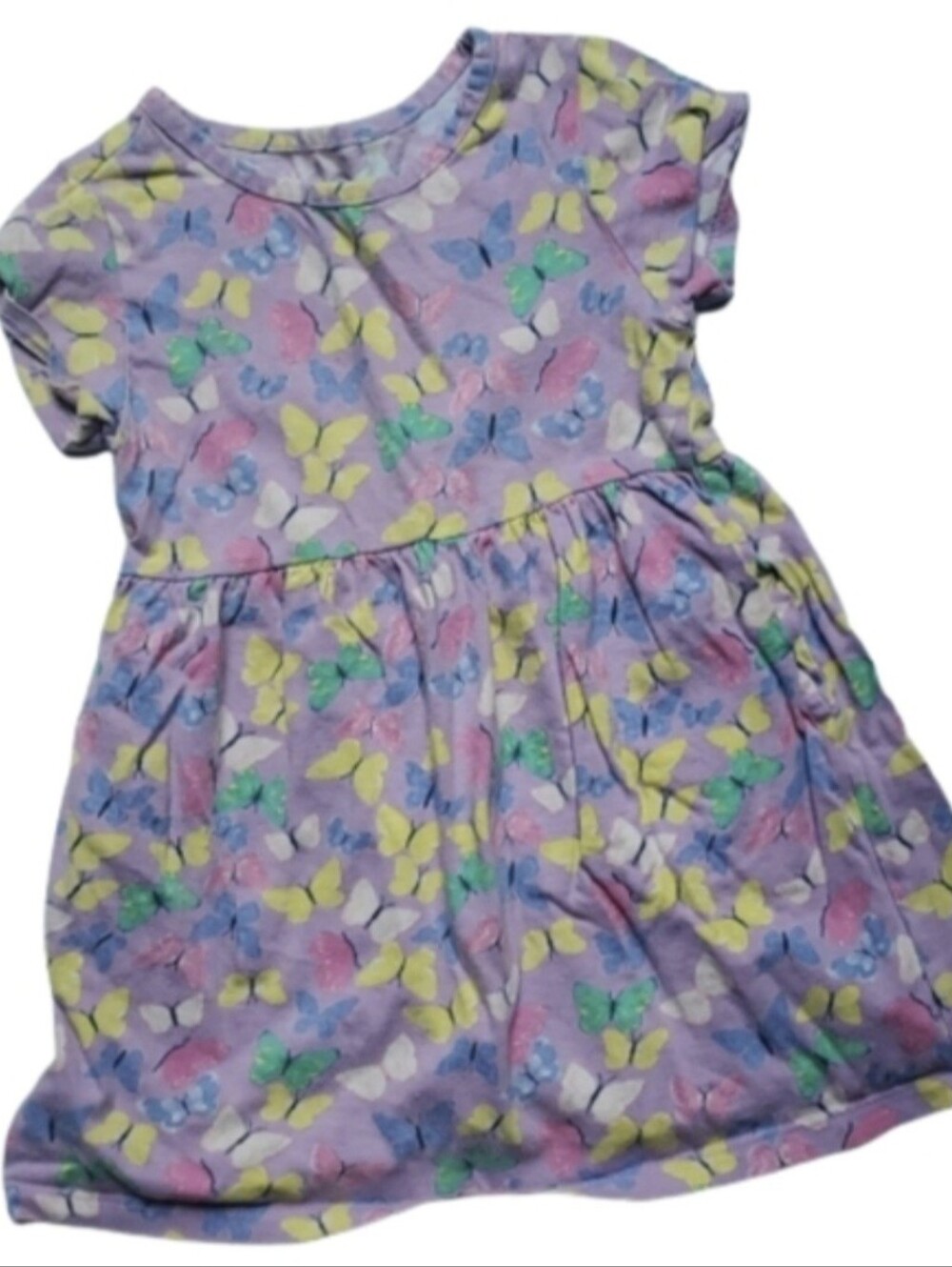 Butterfly Dress With Front Pockets-3T